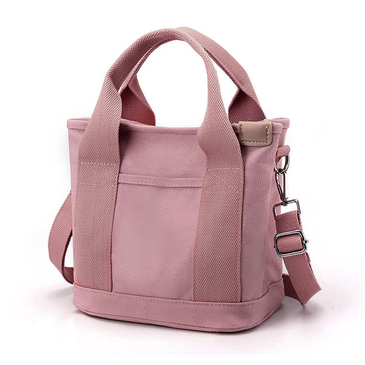 Women's Spacious Canvas Tote Bag with Comfortable Carrying Strap