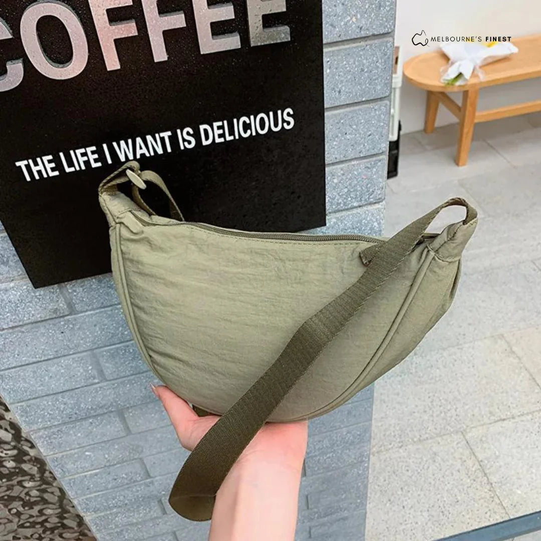 Women's Casual Crescent Crossbody Bag