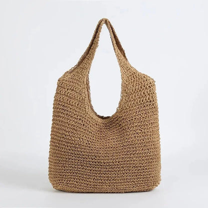 Stylish Knitted Spacious Shoulder Bag for Women