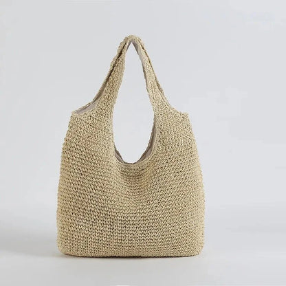 Stylish Knitted Spacious Shoulder Bag for Women