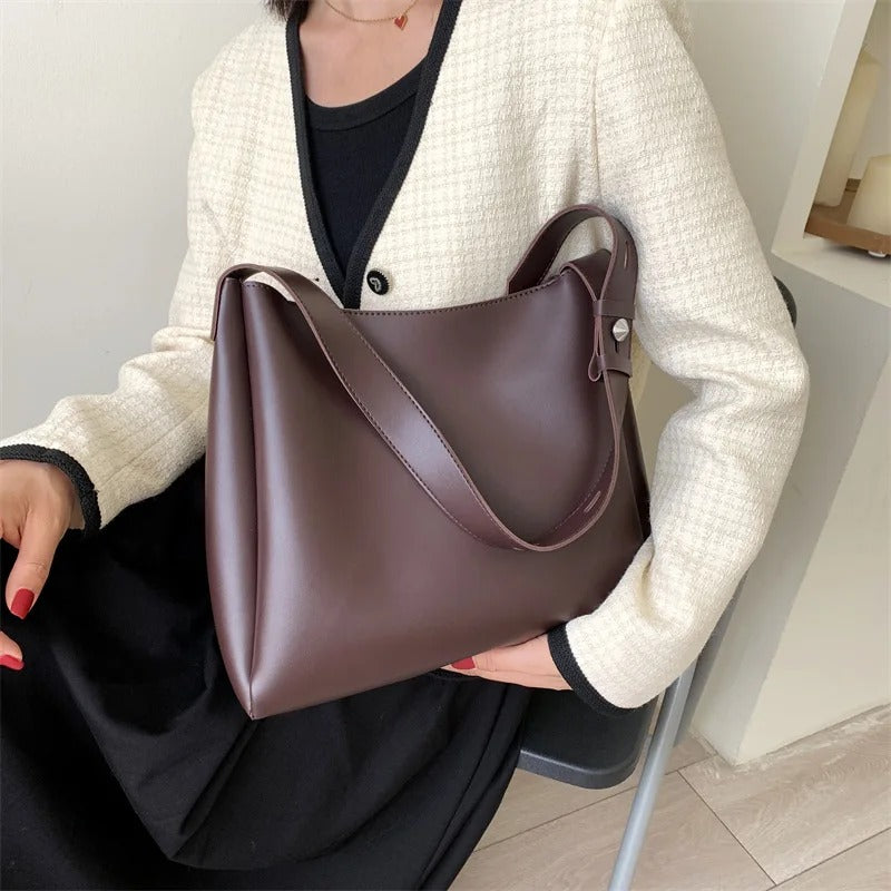 Women's Classic Spacious Ladies Tote Bag with Adjustable Strap